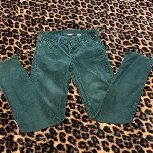 Vintage J Crew green corduroy pants
